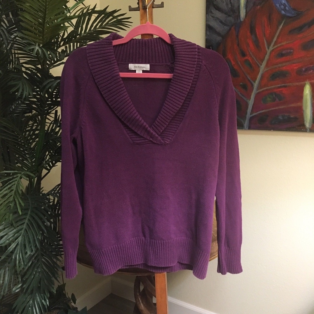 womens plus size Long Sleeve top 2x xxl Merona